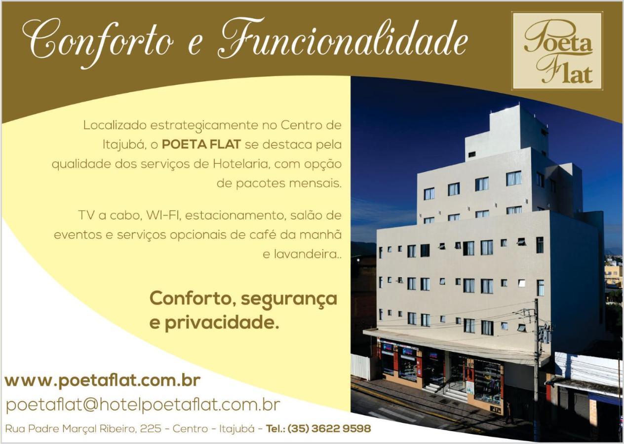 Hotel Poeta Flat Itajubá المظهر الخارجي الصورة